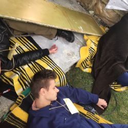 V Klatovech pro účely cvičení „spadlo“ malé letadlo. Fotogalerie