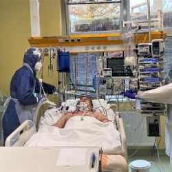 V krajských nemocnicích je největší počet covidových pacientů od příchodu pandemie