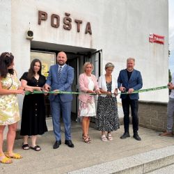 V Křimicích otevřeli Poštu Partner Plus, díky tomu přežila pobočka ve Skvrňanech