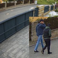 V Letkově vykradli dům. Nepoznáte muže na kamerách?