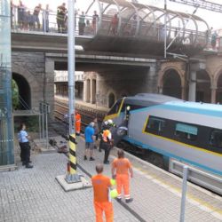 V Plzni na Jižním předměstí hořelo Pendolino