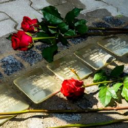 V Plzni připomíná oběti holocaustu 20 nových kamenů zmizelých