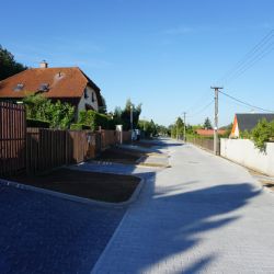 V Radobyčicích skončila rozsáhlá rekonstrukce Chatové ulice