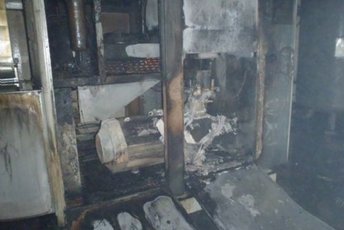 Foto: V rokycanském Borgersu hořel kompresor