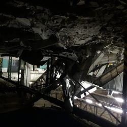 V tachovské hale spadla střecha, objekt byl naštěstí prázdný