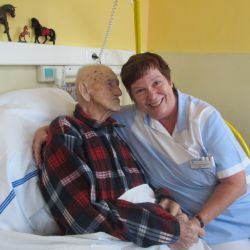 Ve Stodské nemocnici volí i Václav Herian, bude mu 102 let