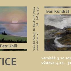 Ve Visio Art galerii vystavují Tomáš Kundrát a Petr Uhlíř