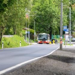 V plzeňském Ráji je díky úpravám komunikace a zastávek bezpečněji