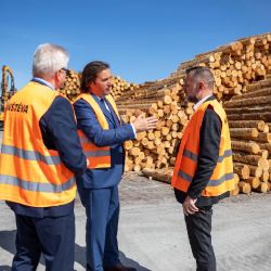 Výrobce europalet Klaus Timber představil svou novou pilnici