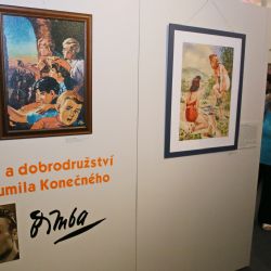 Výstava Bohumila Konečného v Mariánské Týnici finišuje
