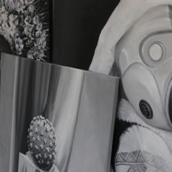 Výstava Karolíny Koblenové Piknik v Zóně je vidění v chebské Galerii G4