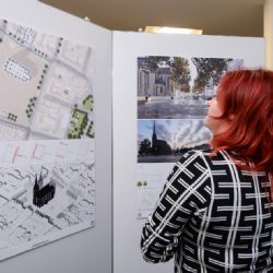 Výstava ukazuje nejen vítězný návrh na proměnu náměstí Republiky