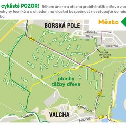 Začala těžba dřeva v přestárlých lesích na Valše a Nové Hospodě