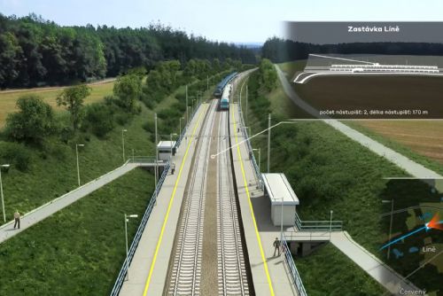 Foto: Začne se projektovat nová trať z Plzně do Stodu pro rychlost 200 km/h