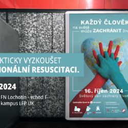 Přijďte si vyzkoušet do FN Plzeň resuscitaci a on-line se ptejte na stravování