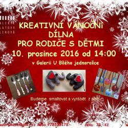 Kreativní vánoční dílna pro rodiče s dětmi