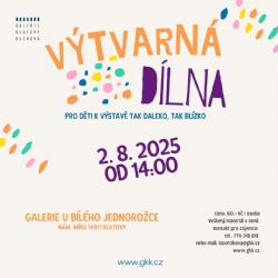 Výtvarná dílna pro děti k výstavě Daniel Balabán