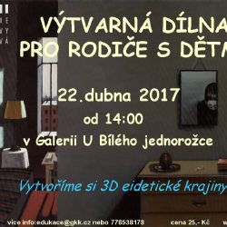 Výtvarná dílna pro rodiče s dětmi k výstavě Viktora Pivovarova