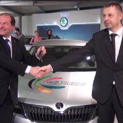 PLZEŇSKÁ 1: Pět vozů značky ŠKODA bude vozit logo olympiády dětí a mládeže