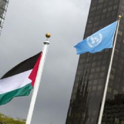 Abbás: Palestinská vlajka před OSN je symbolem národní hrdosti