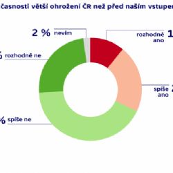 Češi se ohrožení necítí, přesto by armádě přidali peníze