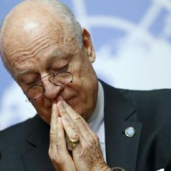 De Misturovi se nelíbí pomalý posun syrských rozhovorů
