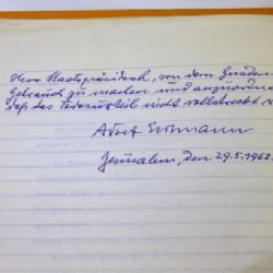 Eichmann marně žádal Izraelce o milost, dokládá nedávno nalezený dopis