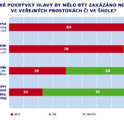Hidžáb ve škole? Nám to nevadí, tvrdí většina Čechů