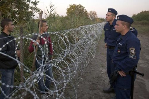 Foto: Hráz proti migrantům: Maďarsko dokončilo stavbu plotu na 175kilometrové hranici se Srbskem