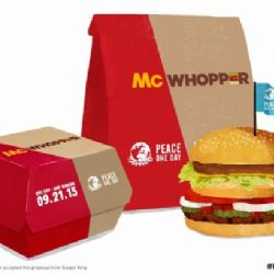Jednodenní klid zbraní mezi giganty rychlého občerstvení má symbolizovat McWhopper