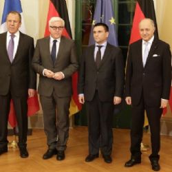 Kyjev a Moskva se shodly na stažení zbraní a demarkační linii