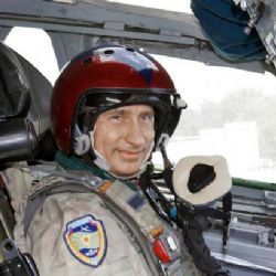 „Lidé v helmách“ podporují ruské nálety v Sýrii – a Putin je na vrcholu popularity
