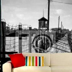 Majdanek do obýváku: V Polsku nabízejí fototapetu s koncentračním táborem