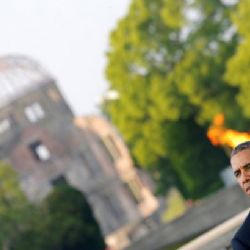 Obama v Hirošimě: Máme odpovědnost, aby se něco podobného už neopakovalo