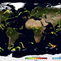 PODÍVEJTE SE: Unikátní mapa globálních srážek z dílny NASA