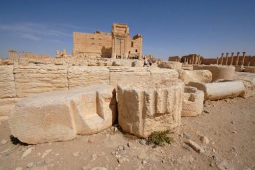 Foto: Šéf syrských památek: Belův chrám v Palmýře stále stojí