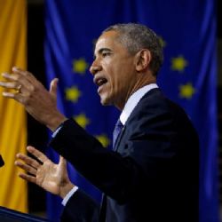 Svět i Amerika potřebují sjednocenou Evropu, vyzval Obama v Německu