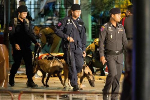 Foto: Thajská policie v Bangkoku našla a zneškodnila bombu