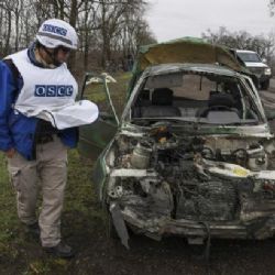 Ukrajinský ministr: Někteří členové mise OBSE spolupracují s povstalci