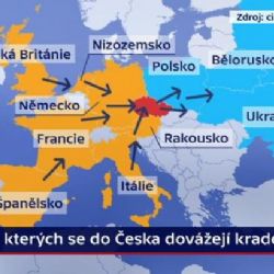 V Česku se ve velkém legalizují kradená auta ze Západu