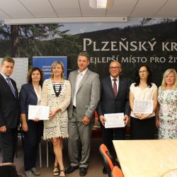 Cena hejtmana Plzeňského kraje za společenskou odpovědnost pro rok 2015