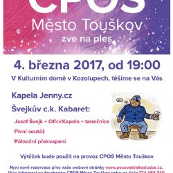 Ples Centra pečovatelských a ošetřovatelských služeb Město Touškov 4.3.2017