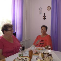 Plníme Vaše nevyslovená přání - posezení a přivítání nové obyvatelky DPS v Tlučné