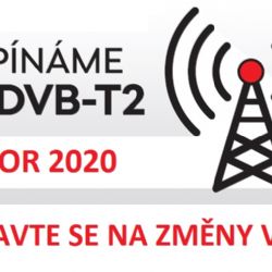 Jste připraveni? Přepínáme na DVB-T2
