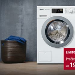 Nová pračka Miele WDB 020 Eco s voštinovým bubnem a životností až 20 let
