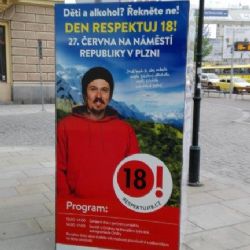 Respektuj 18 v Plzni opět varuje před konzumací alkoholu mladistvými