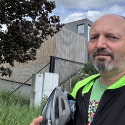 Se senátorem Pavlem Karpíškem na kole po severním Plzeňsku