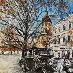 Život šel tudy: Výstava malíře Jozefa Černého v AZYL Bar Galerie