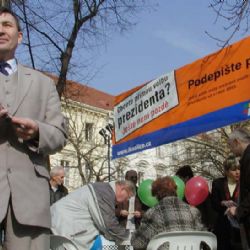 Petice k volbě prezidenta v Plzni