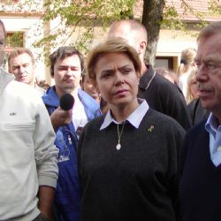 Prezident Havel navštívil Švihov
